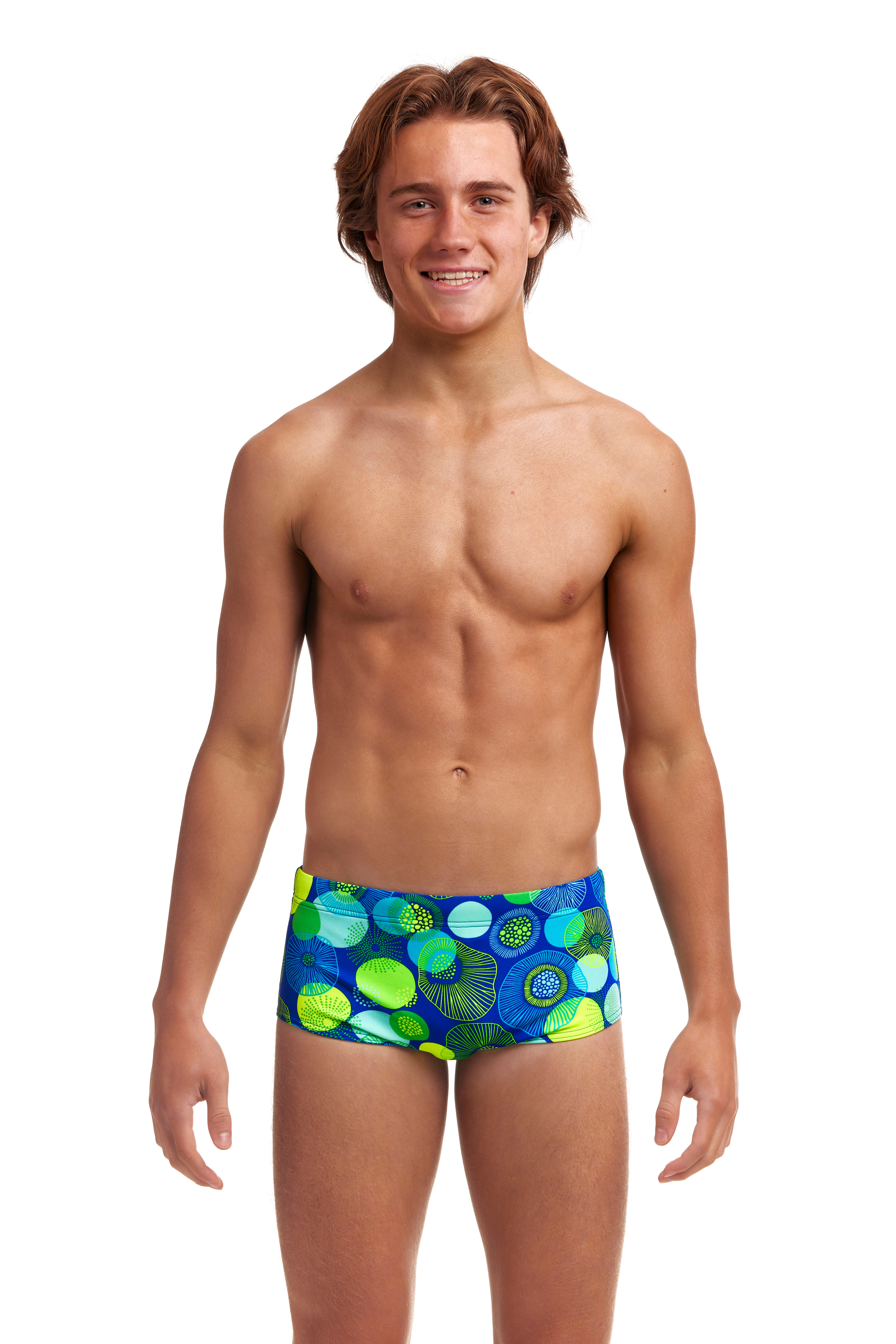 Плавки-шорты Funky Trunks Blue Bottle Trunks Boys