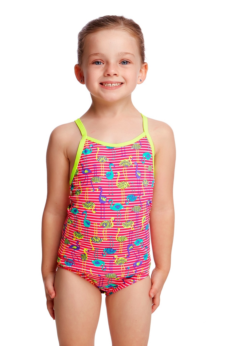 Купальник Funkita Printed Tankini&Brief Flamming Stripes Toddlers