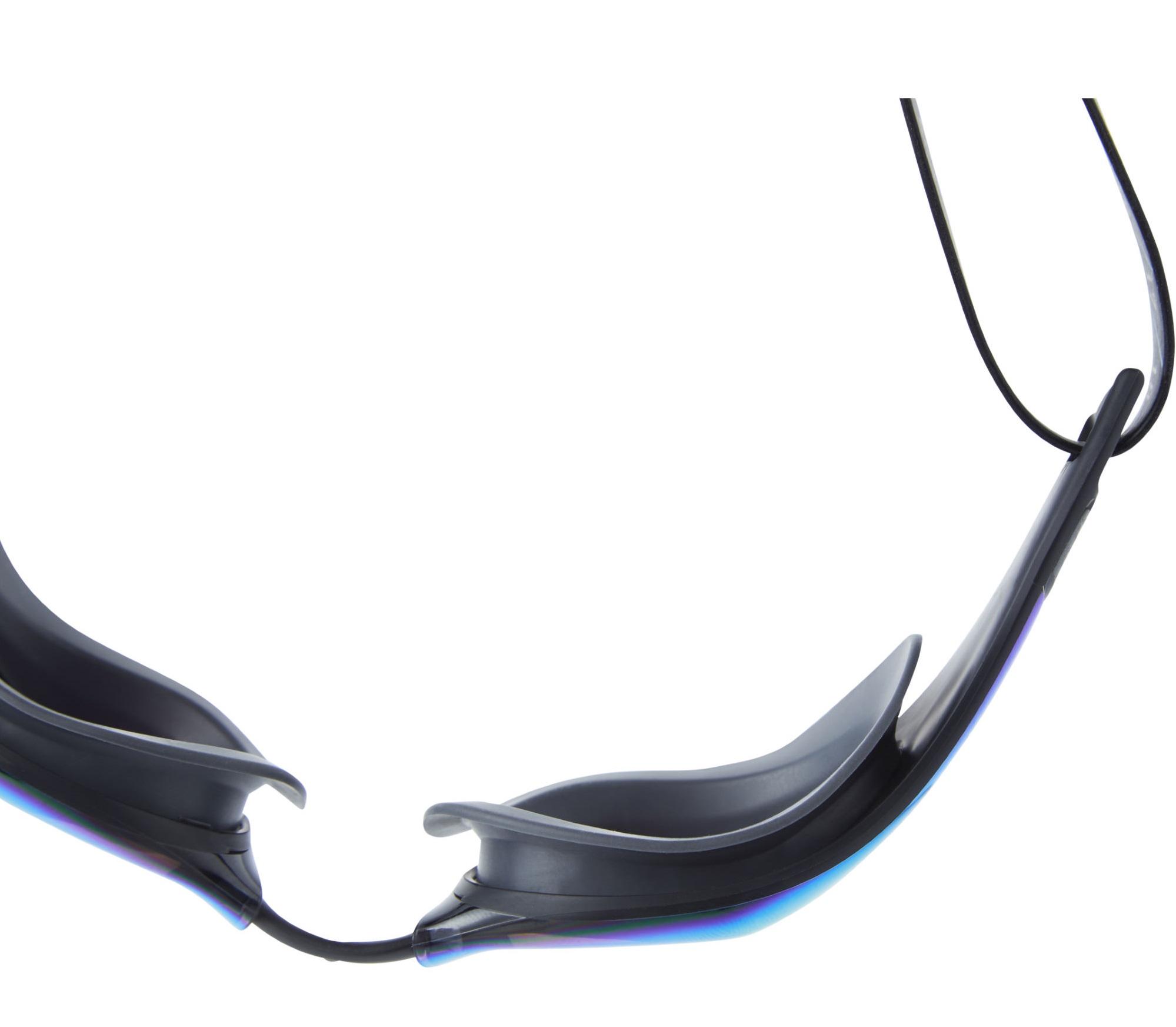 Очки для плавания Speedo Fastskin Pure Focus Mirror черный золотой_3