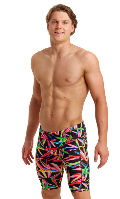 Плавки мужские джаммеры Funky Trunks Black Blades Jammers Mens