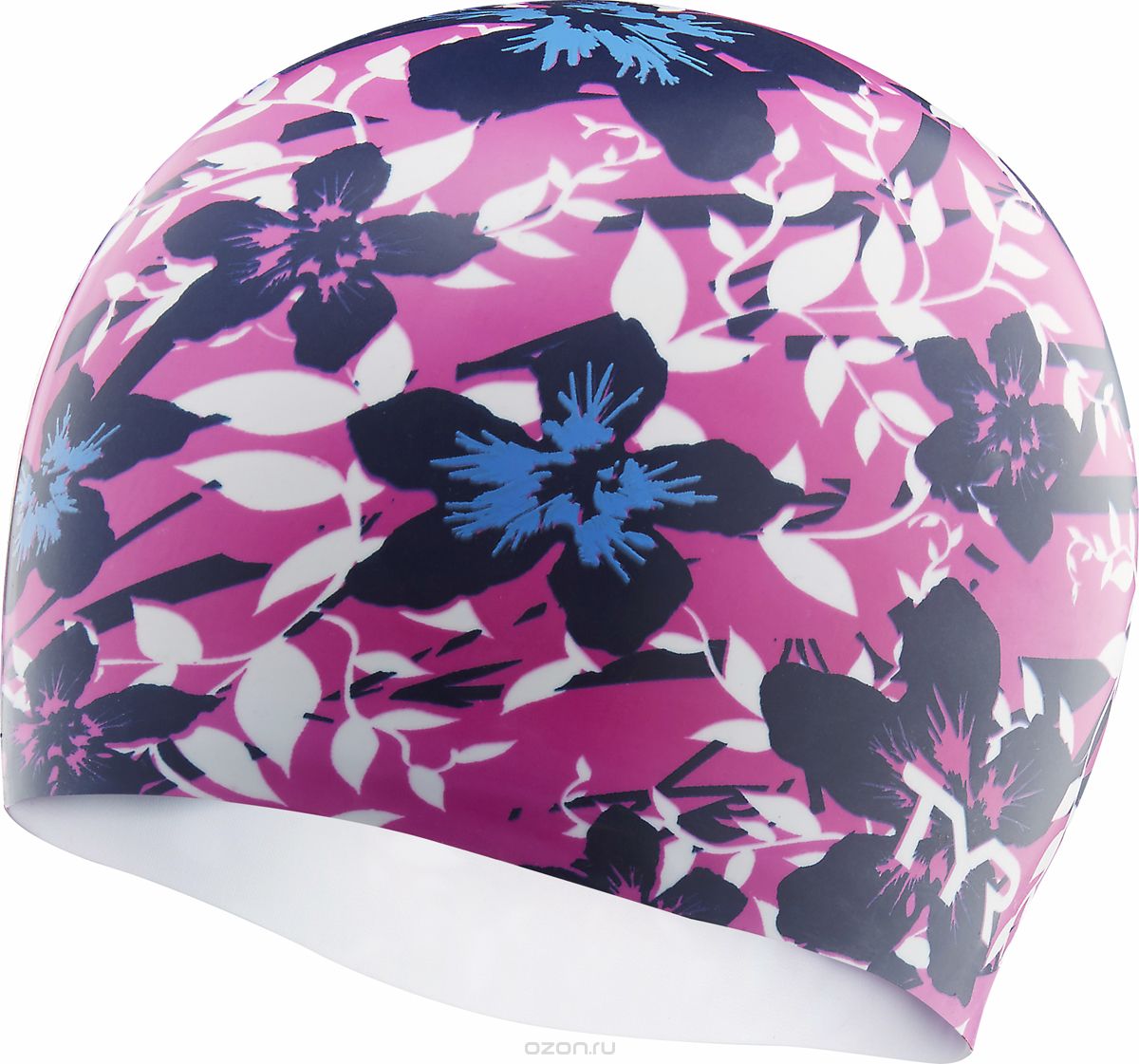 Шапочка для плавания TYR Silicone Hibiscus Cap