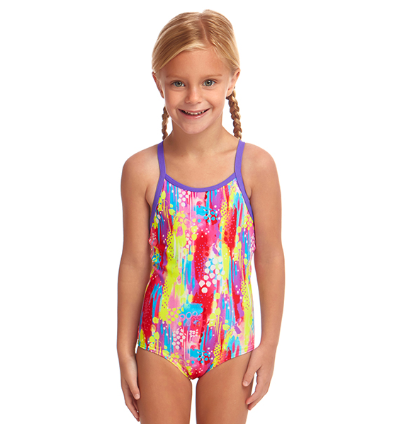 Купальник Funkita Splat Stat Printed One Piece Toddlers