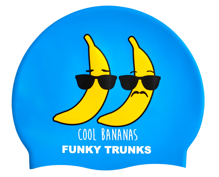 Шапочка для плавания Funky Trunks Cool Bananas