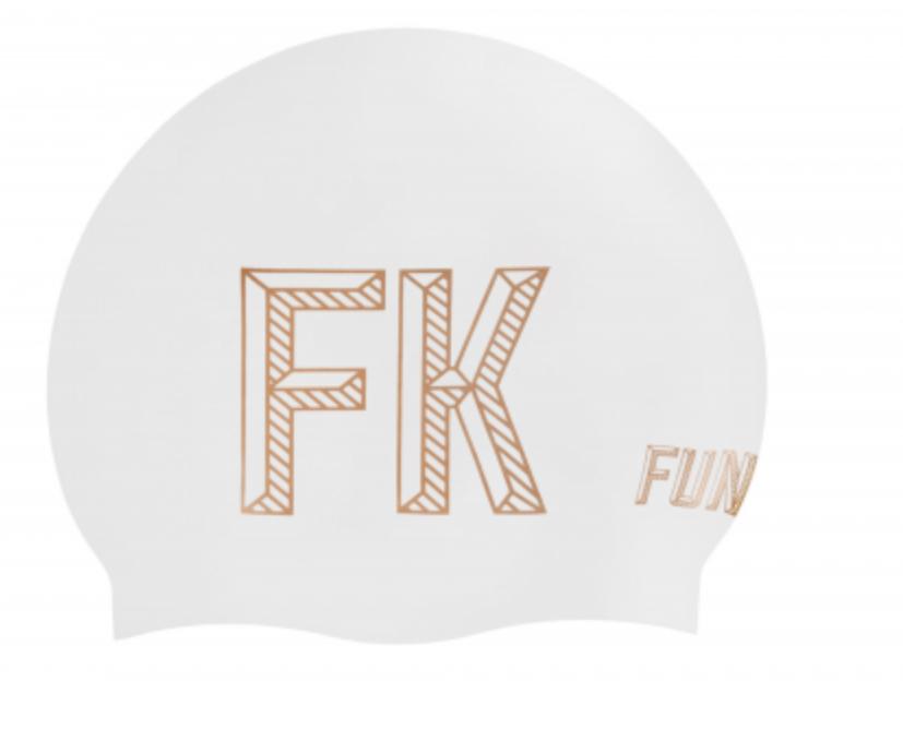 Шапочка для плавания Funkita Stencilled White