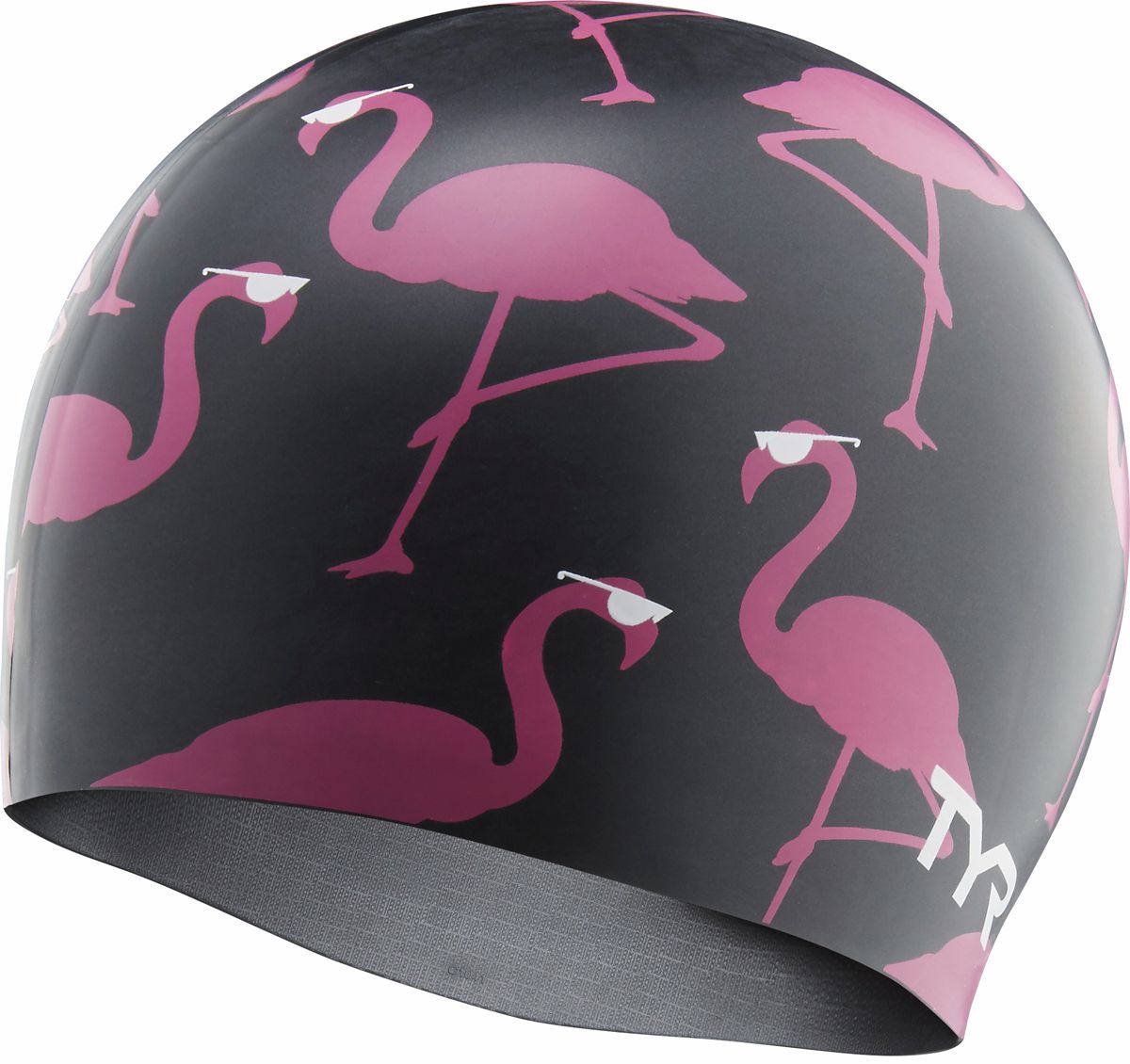 Шапочка для плавания TYR Silicone Pink Flamingo Cap
