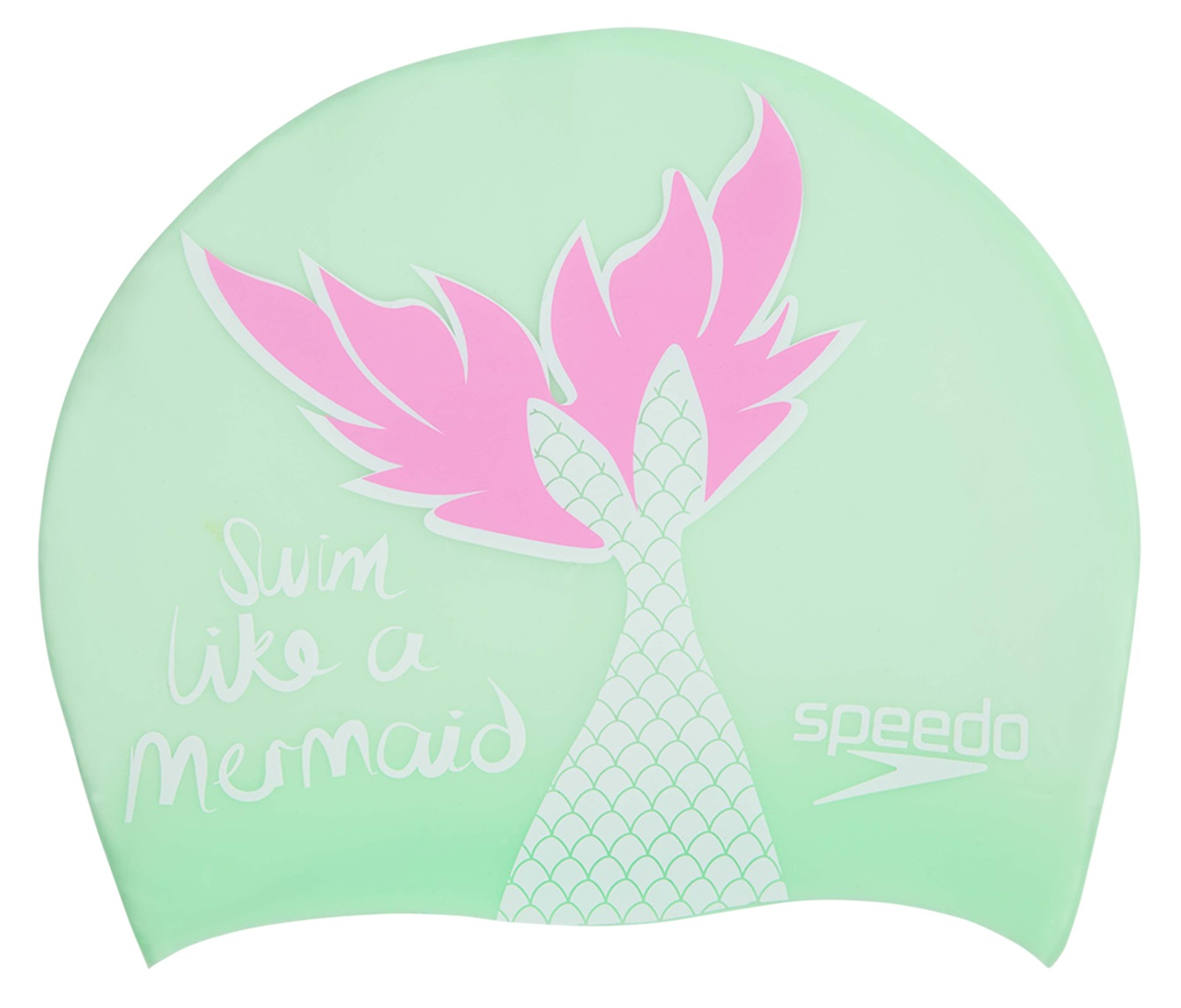 Шапочка для плавания Speedo Mermaid Junior Slogan Cap