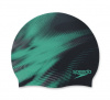 Шапочка для плавания Speedo Slogan Print Cap green/black