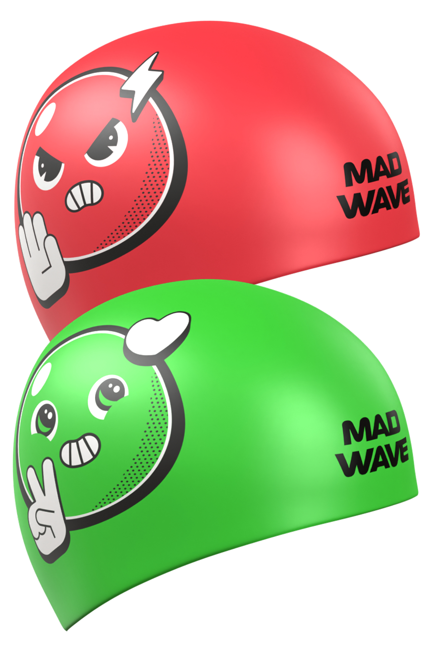 Шапочка для плавания Madwave Reverse Smile