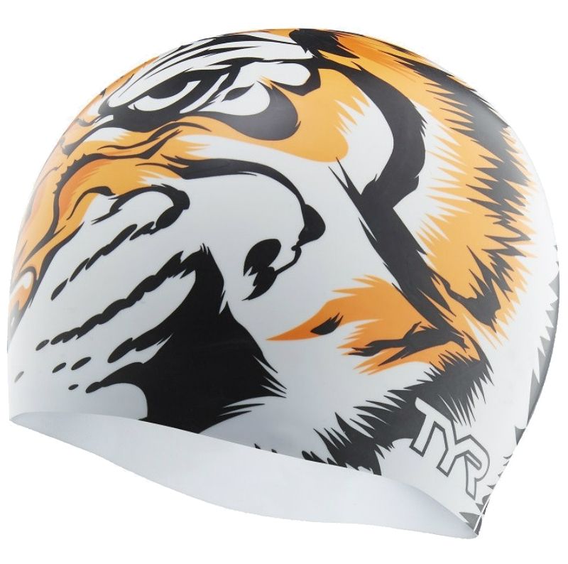 Шапочка для плавания TYR Silicone Tiger Cap