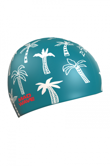 Шапочка для плавания Madwave PALM TREE