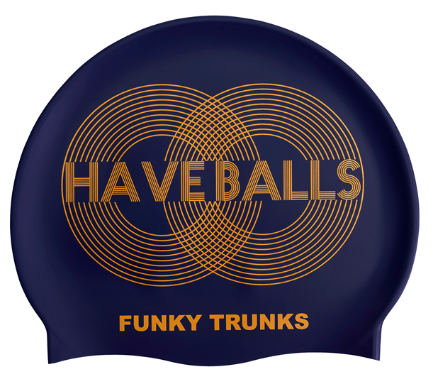 Шапочка для плавания Funky Trunks Golden Balls