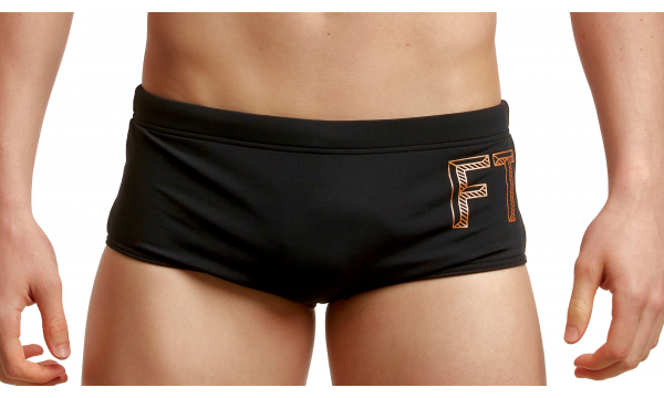 Плавки-шорты Funky Trunks FT01 FT Black Trunks Mens
