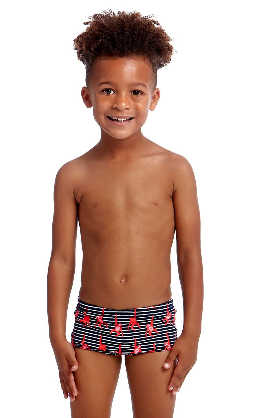Плавки-шорты Funky Trunks Monkey Business Trunks Toddler Boys