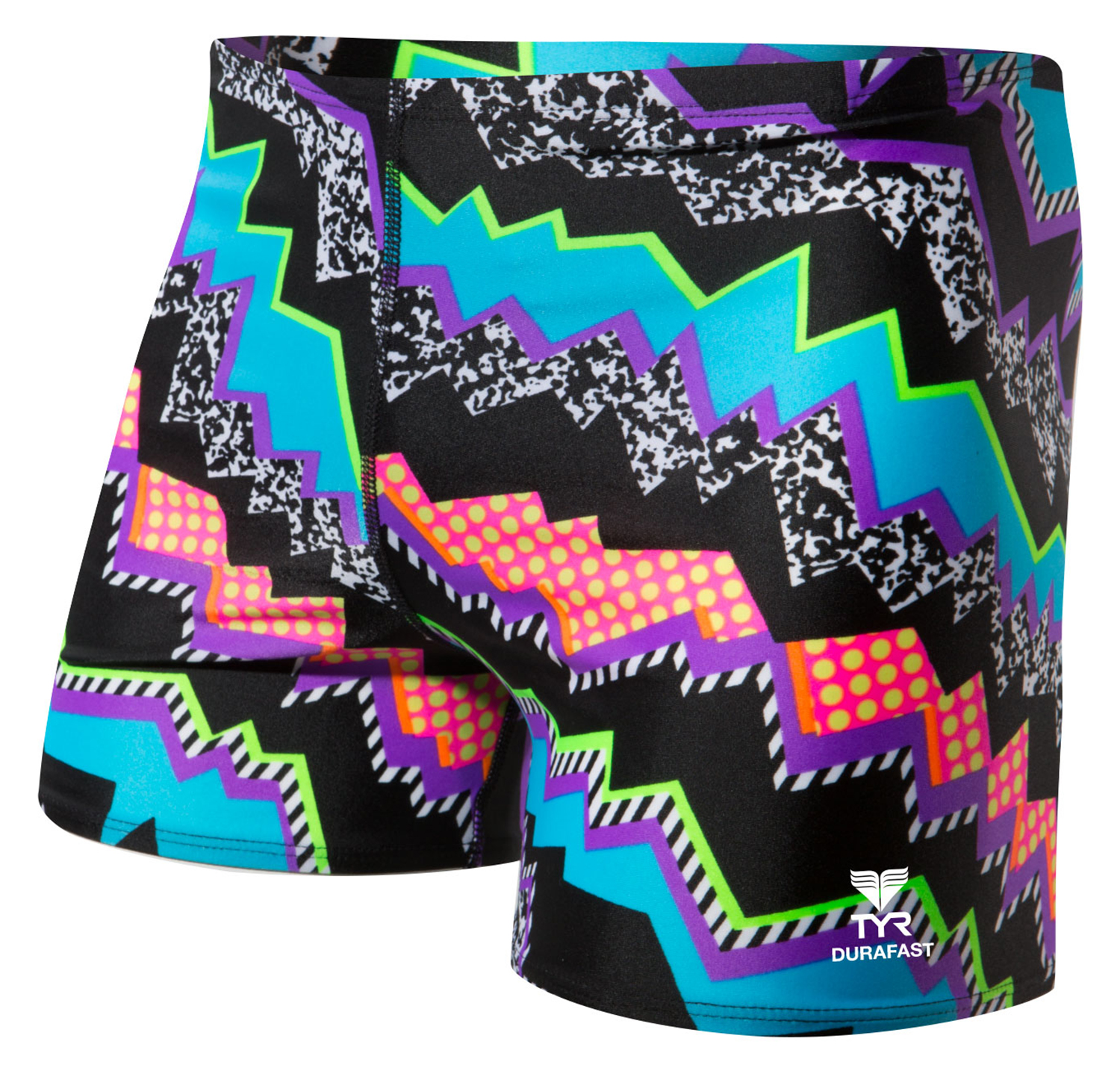 Плавки-шорты TYR Belding All Over Square Leg Swimsuit