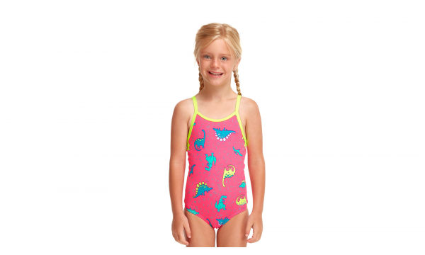 Купальник Funkita Toddler Girls Dancing Dino Printed One Piece