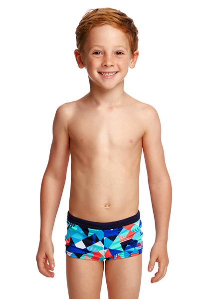 Плавки-шорты Funky Trunks Check Republic Trunks Toddler Boys
