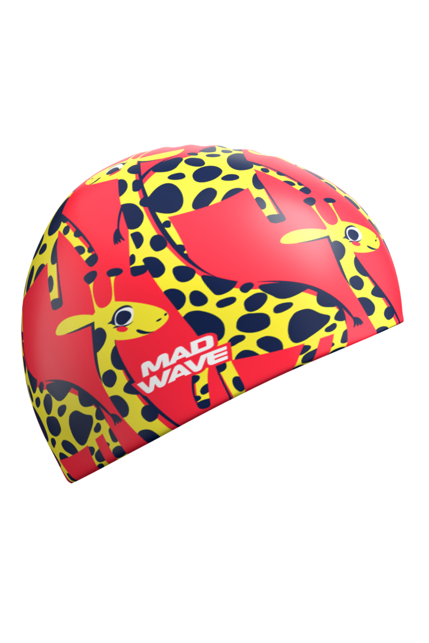 Шапочка для плавания Madwave Giraffes Junior