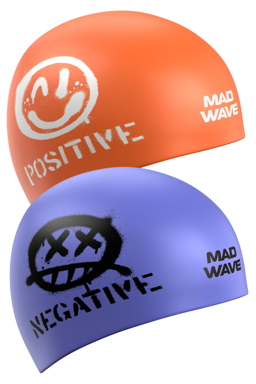 Шапочка для плавания Madwave Reverse Positive