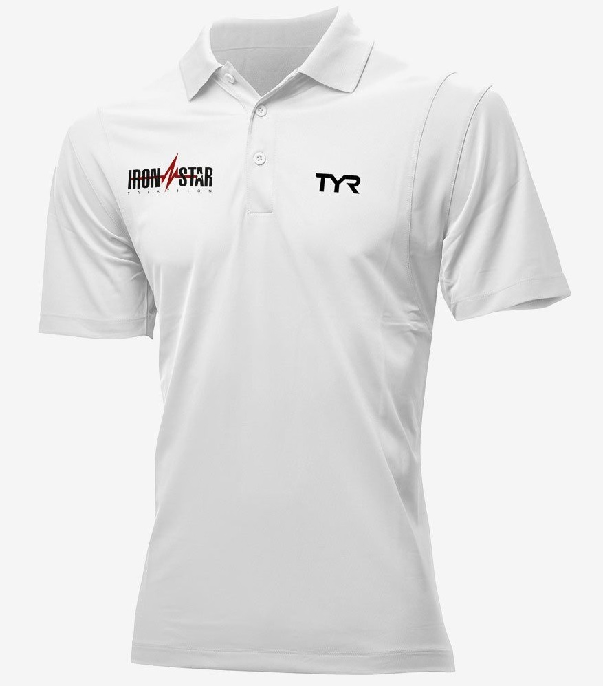 Футболка-поло TYR Alliance Male Tech Polo IRONSTAR
