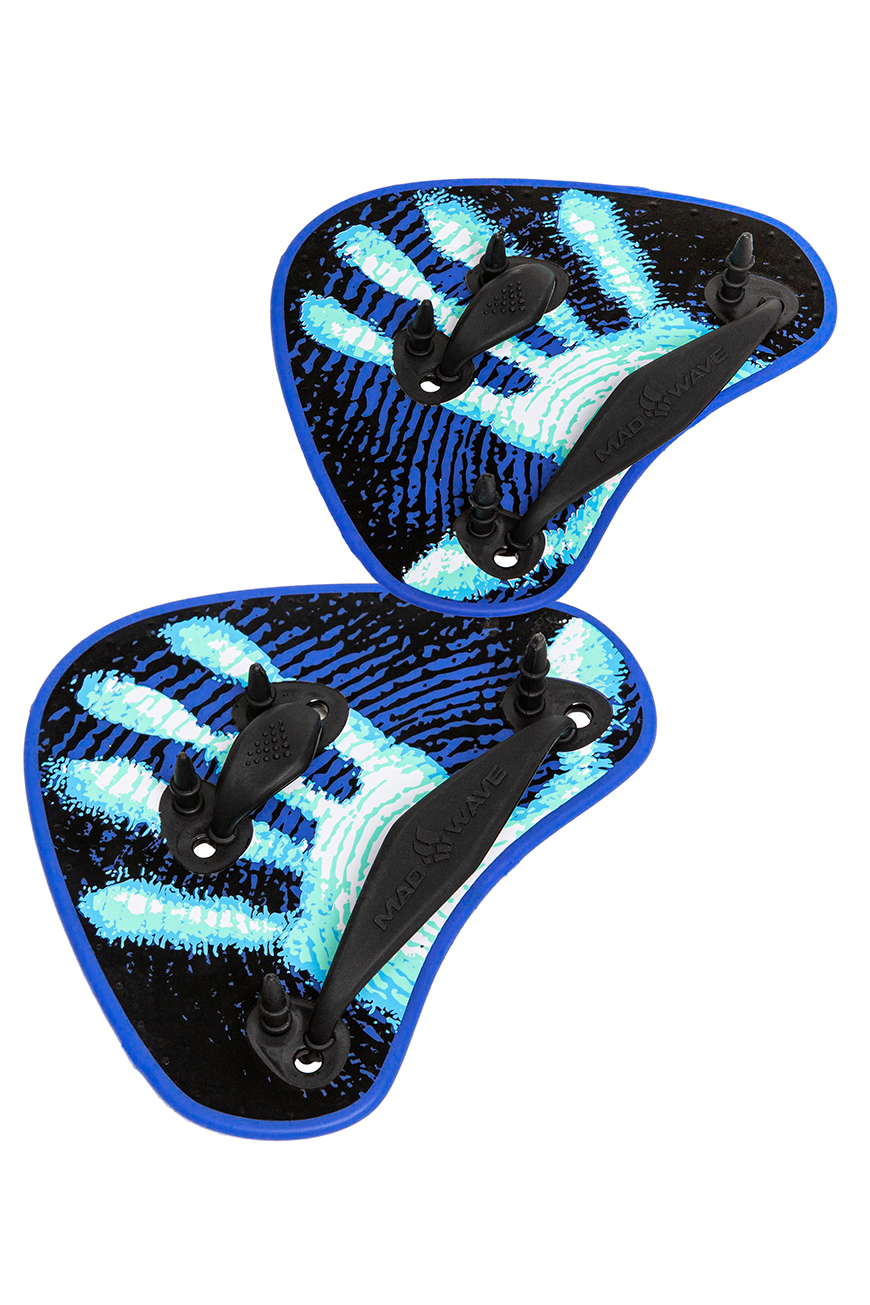 Лопатки для плавания Madwave Paddles Finger fun II