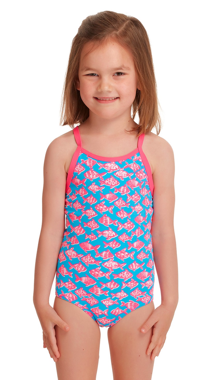 Купальник Funkita Fancy Fish Printed One Piece Toddler