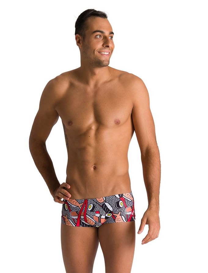 Плавки-шорты Arena CRAZY SUSHI LOW WAIST SHORT
