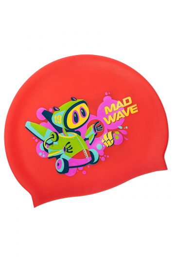 Шапочка для плавания Madwave MAD BOT Junior