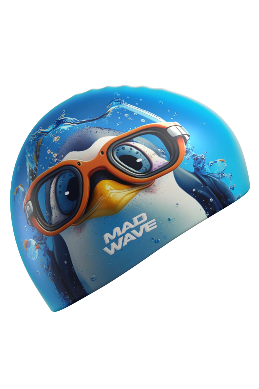 Шапочка для плавания Madwave Penguin HQ