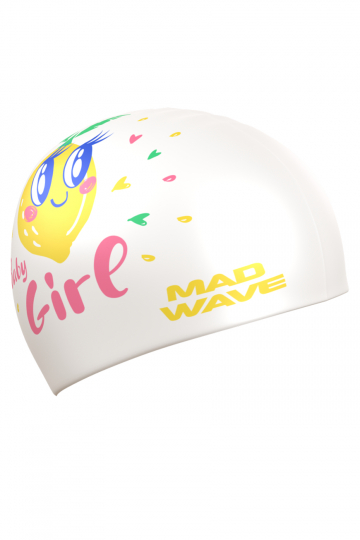 Шапочка для плавания Madwave LEMON Junior