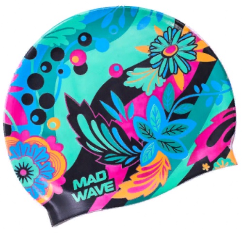 Шапочка для плавания Madwave LORY зеленый