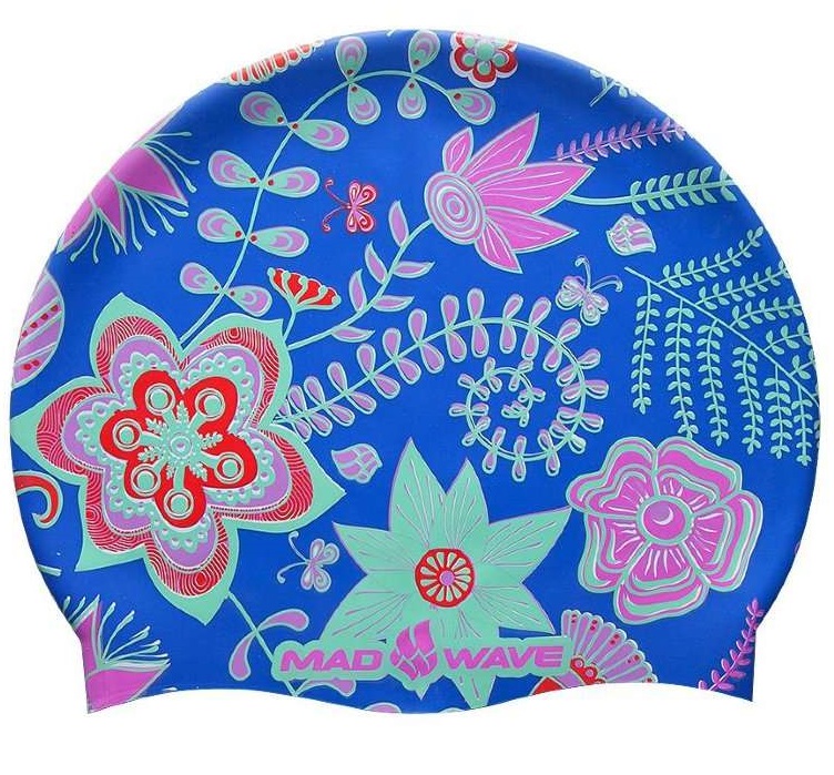 Шапочка для плавания Madwave Tropic Junior