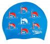 Шапочка для плавания Speedo Slogan Cap Junior Blue/Red