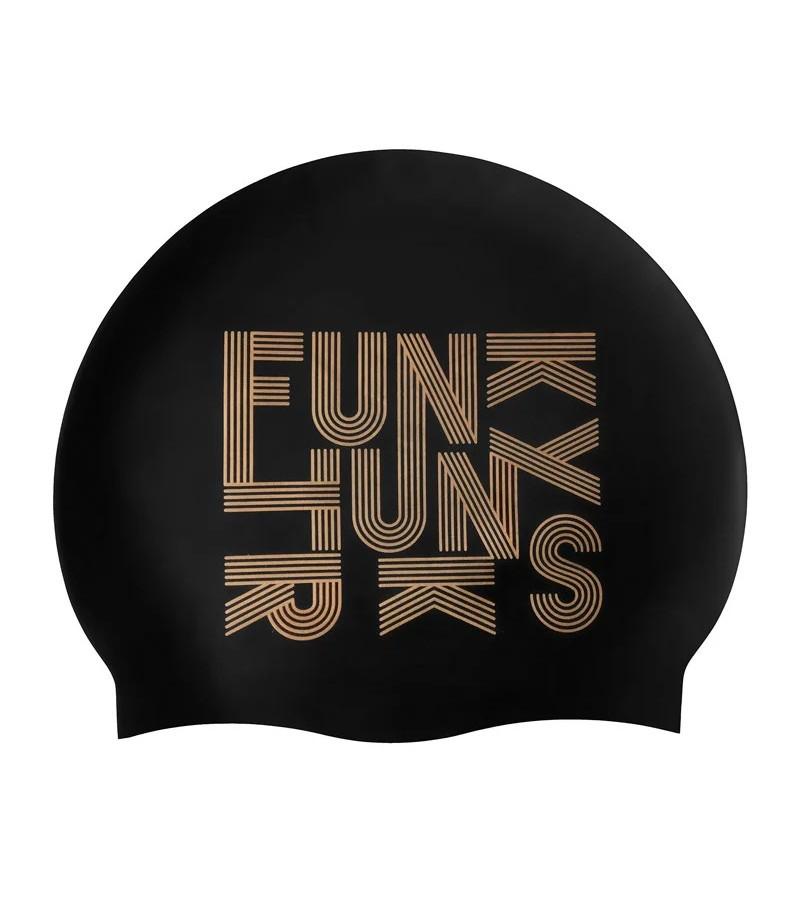 Шапочка для плавания Funky Trunks Gold Lines