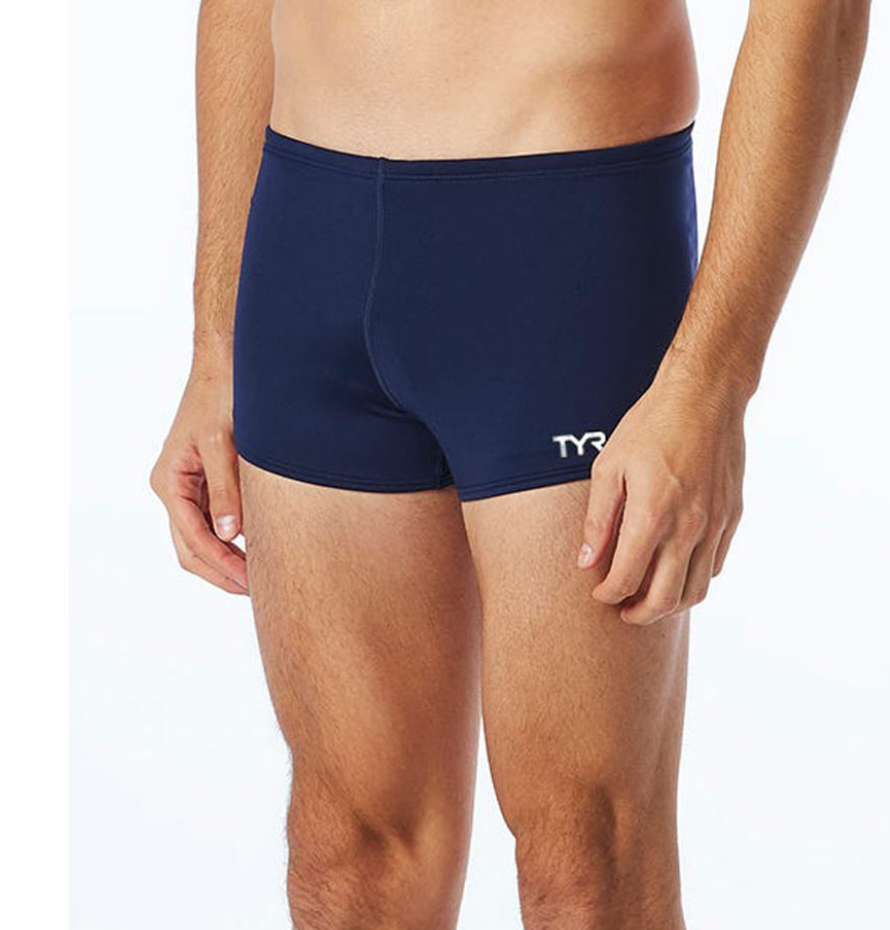 Плавки-шорты мужские TYR Durafast Elite Solid Square Leg