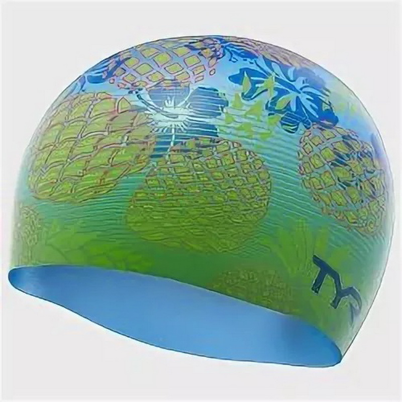 Шапочка для плавания TYR Pineapple Fade Swim Cap