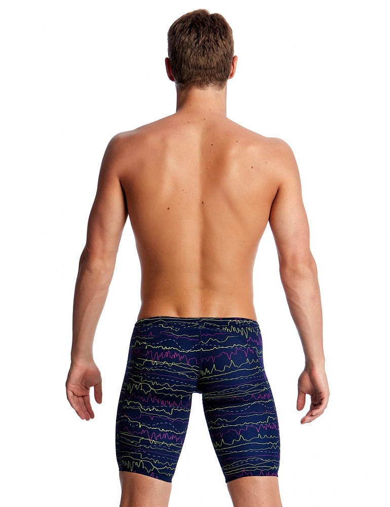 Плавки мужские джаммеры Funky Trunks Sound System Jammer Mens_1