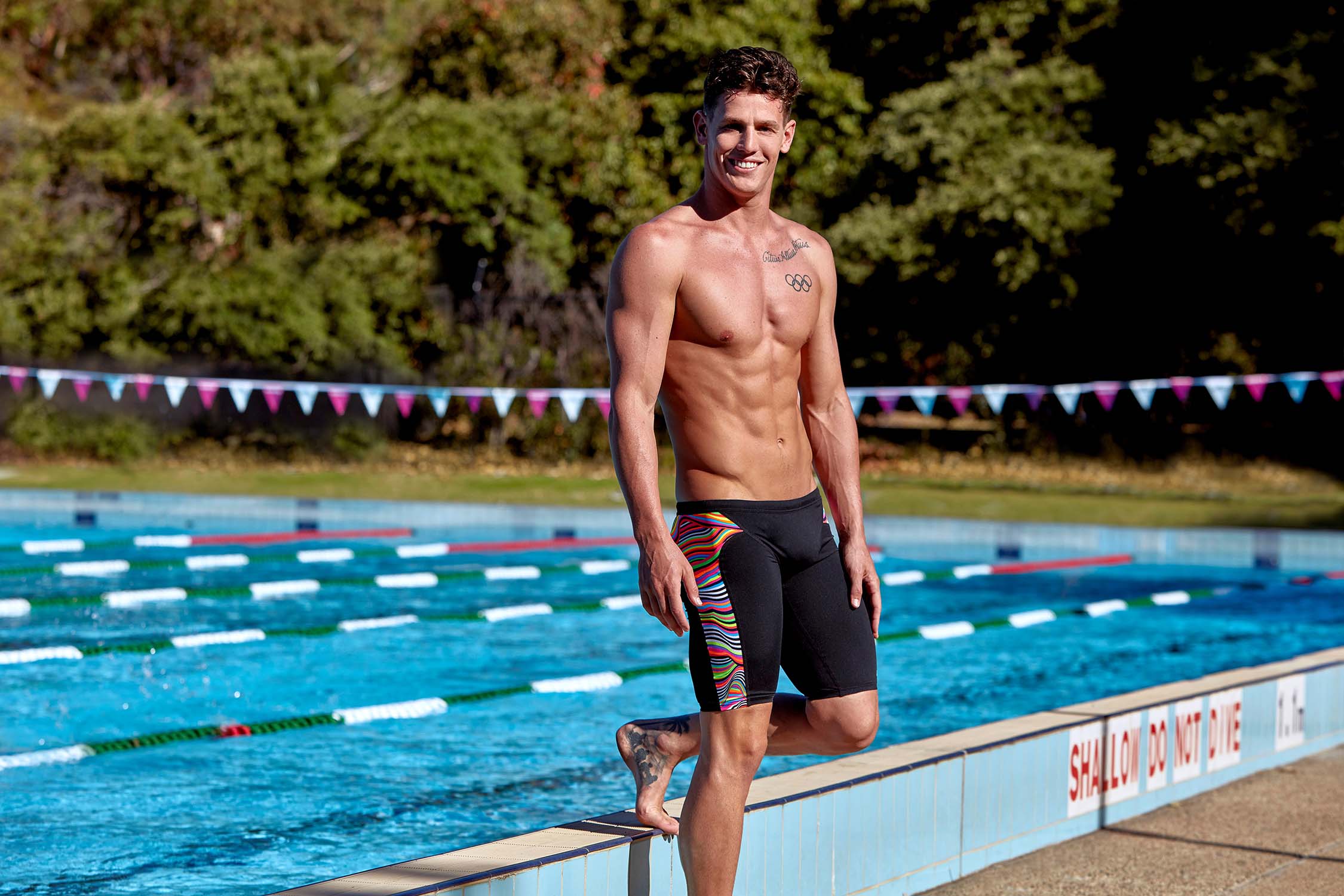 Плавки мужские джаммеры Funky Trunks Dripping Jammers Mens