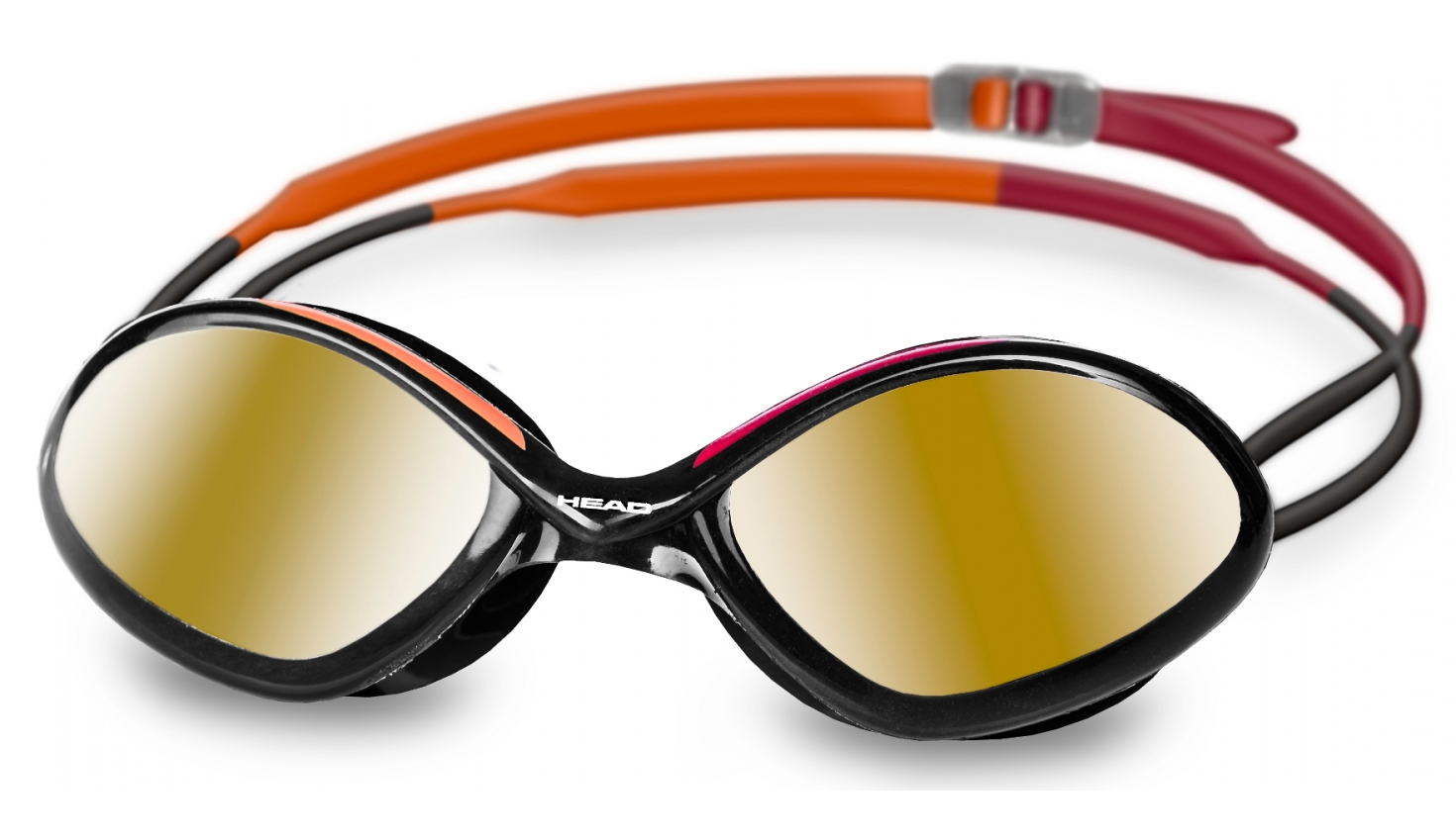 Очки для плавания HEAD TIGER MID RACE Mirrored