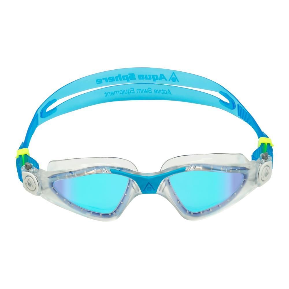 Очки для плавания Kayenne (голубые зеркальные линзы Titanium), clear turquoise