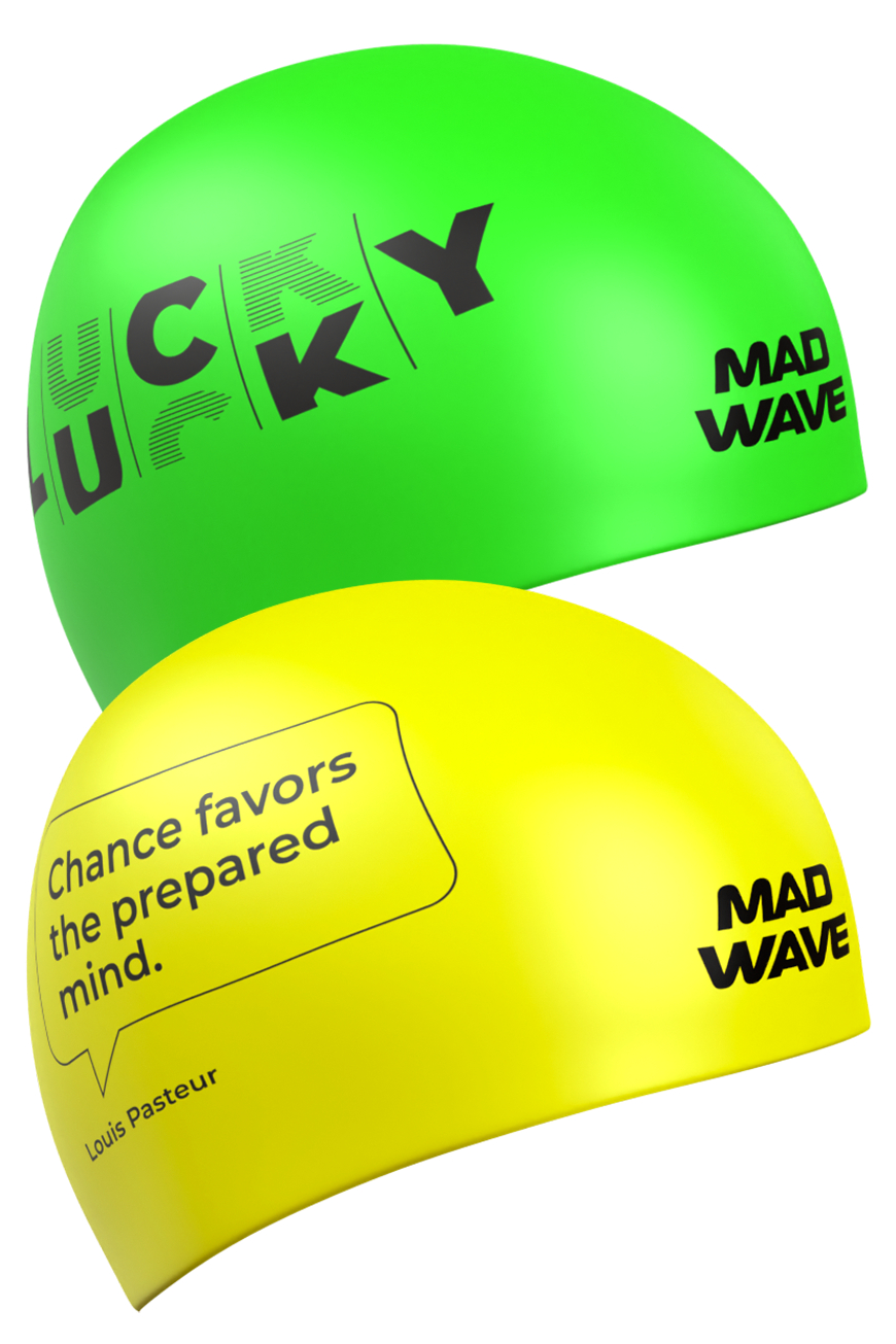 Шапочка для плавания Madwave Lucky reversible