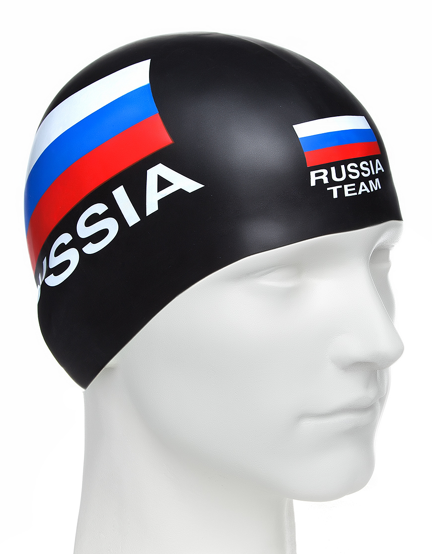Шапочка для плавания Madwave Print Russian Team