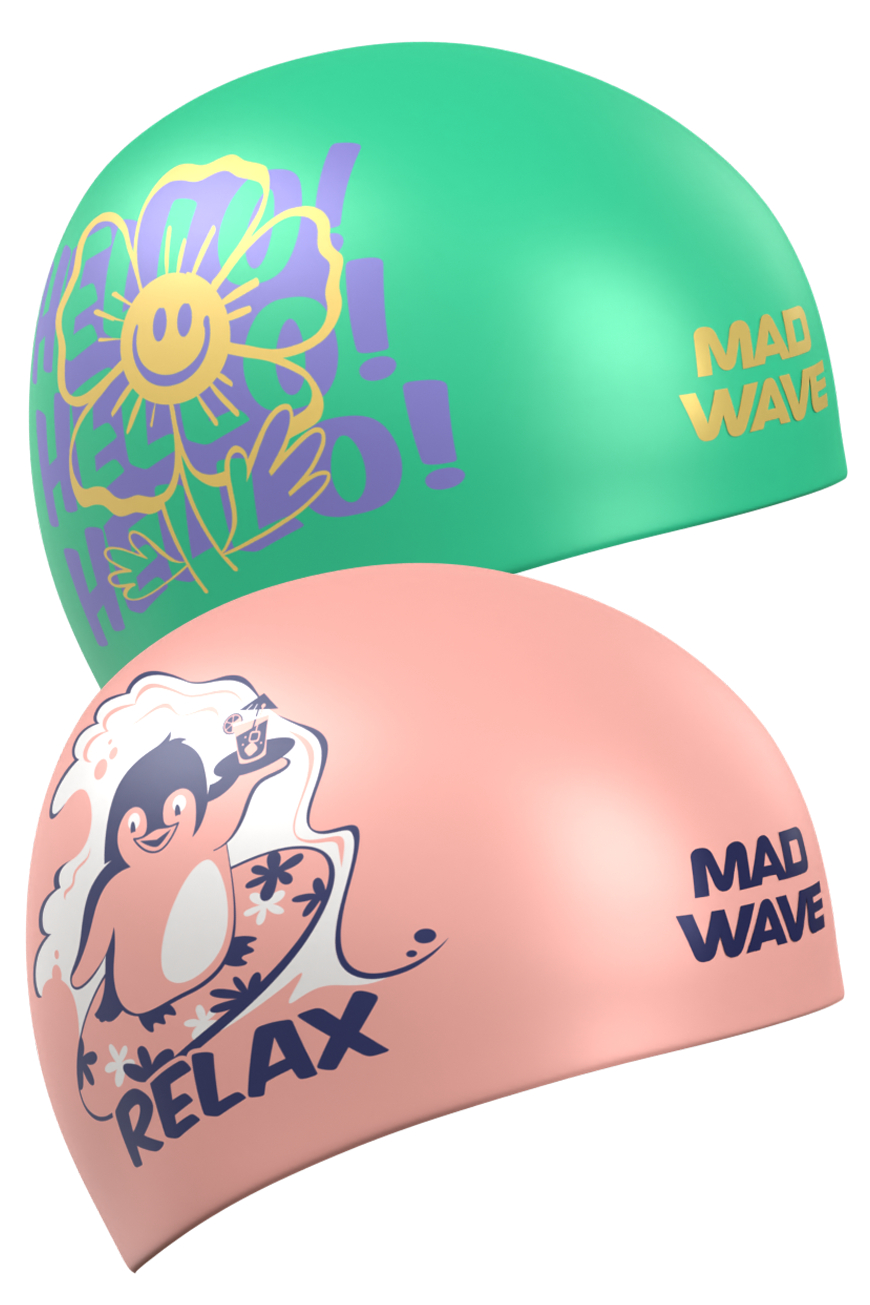 Шапочка для плавания Madwave Reverse Relax