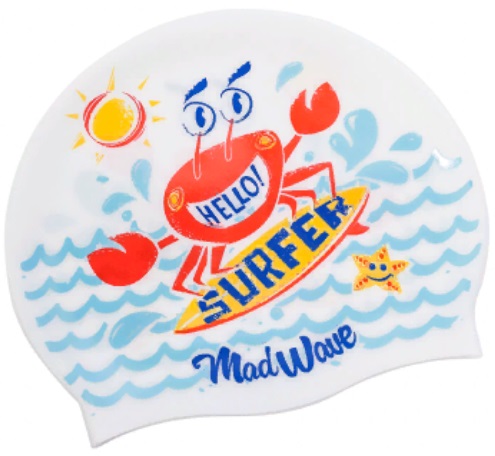Шапочка для плавания Madwave SURFER Junior