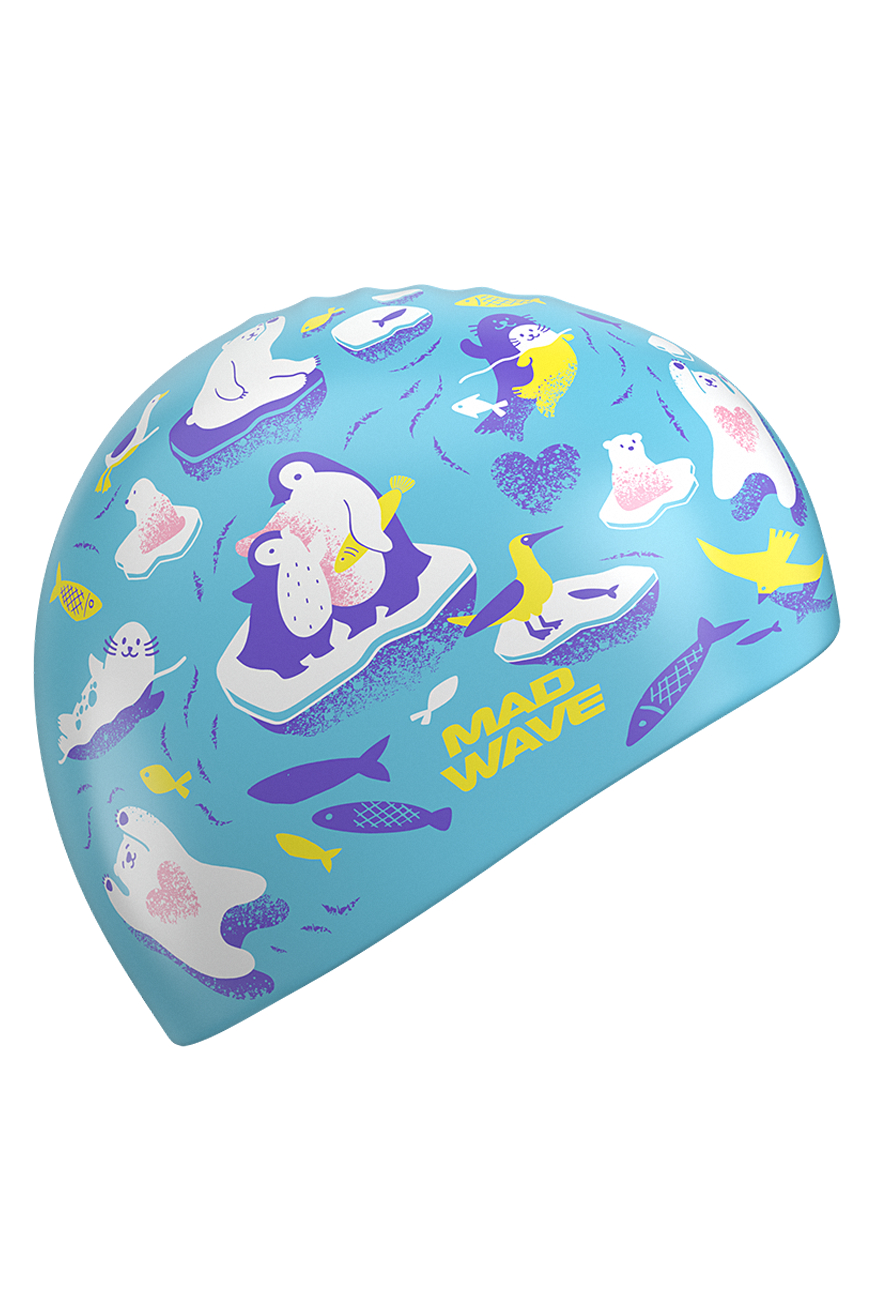 Шапочка для плавания Madwave Arctic Junior