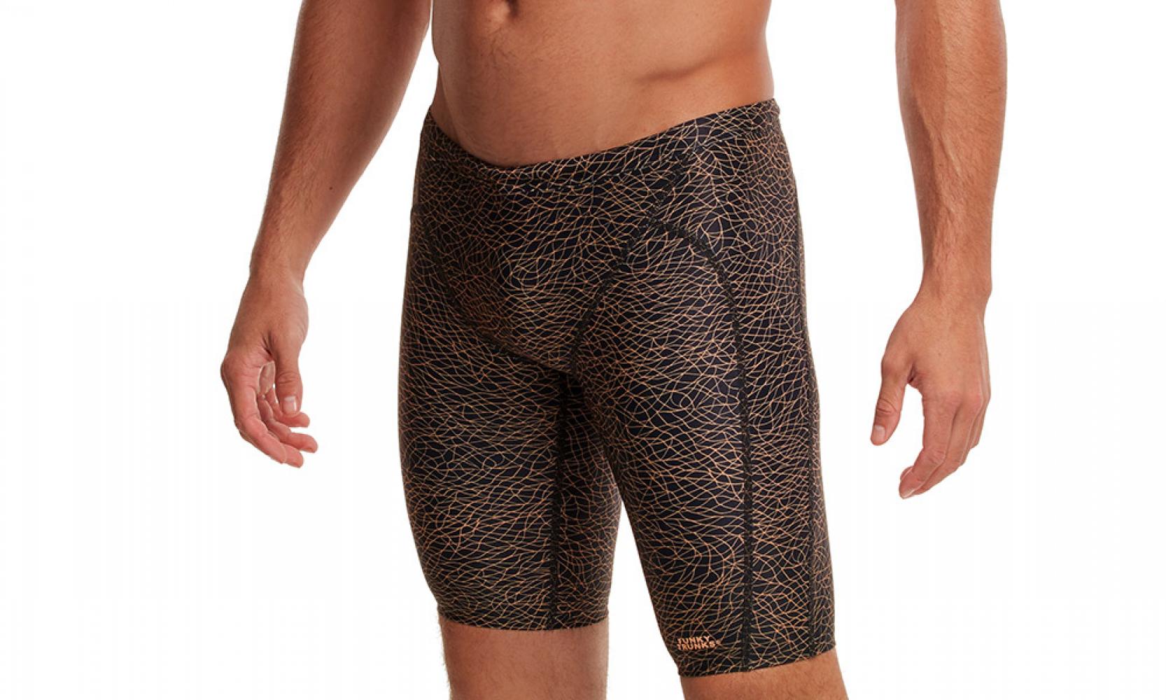 Плавки мужские джаммеры Funky Trunks Leather Skin Jammers Mens