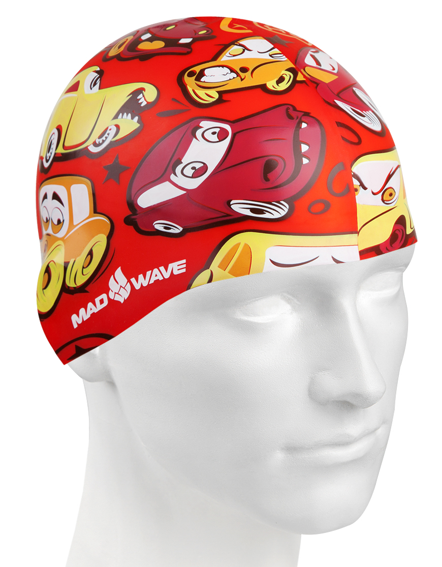 Шапочка для плавания Madwave Cars