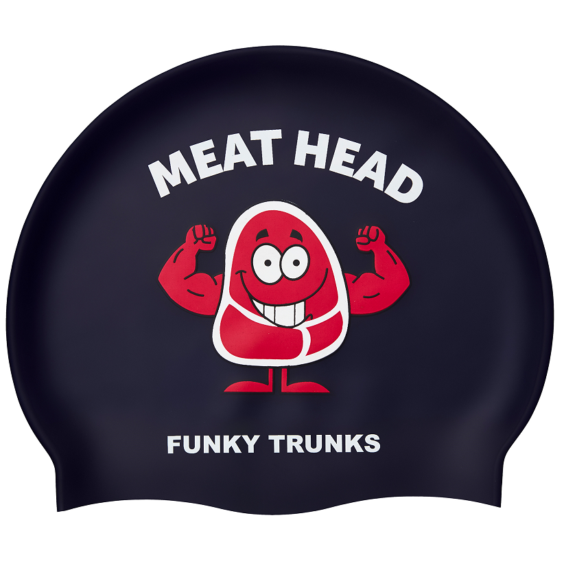 Шапочка для плавания Funky Trunks Meat Head
