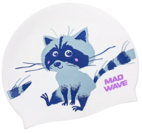 Шапочка для плавания Madwave RACCOON Junior