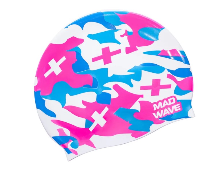 Шапочка для плавания Madwave CAMOUFLAGE