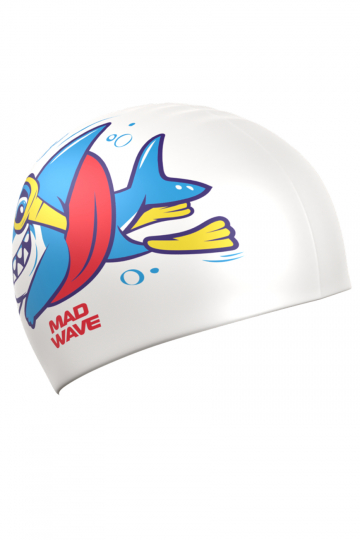Шапочка для плавания Madwave Baby shark Junior